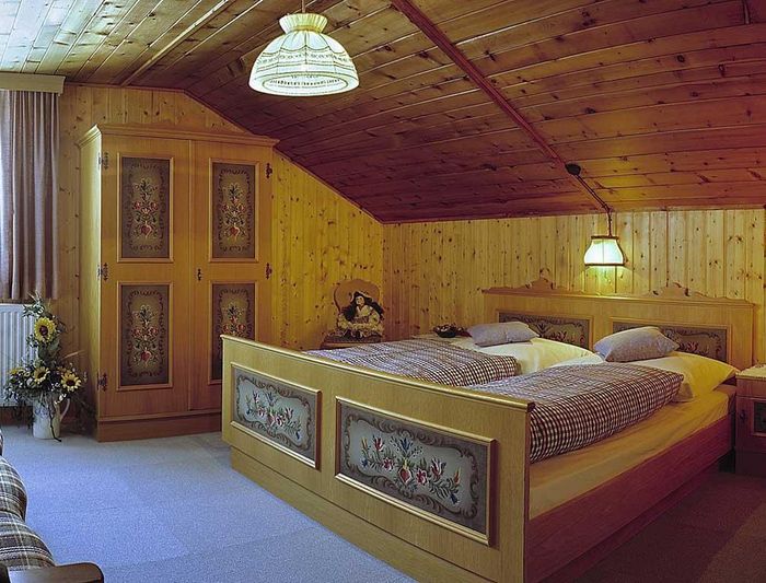 Rustikales Schlafzimmer